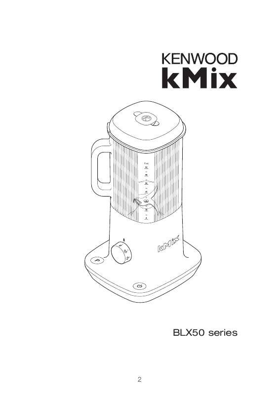 Mode d'emploi KENWOOD KMIX BLX69