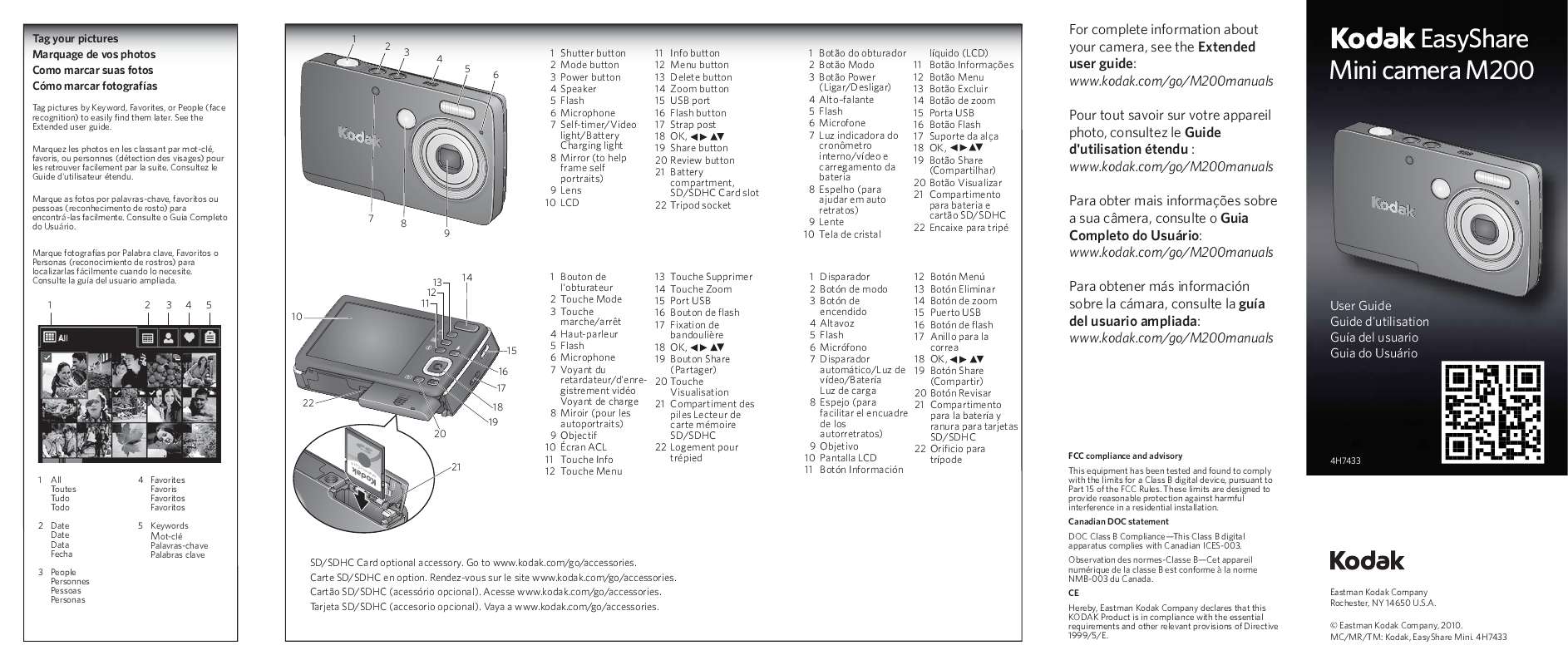 Notice D’emploi KODAK Disc 3500 – Mode D’emploi Original Pour Appareil Photo Vintage