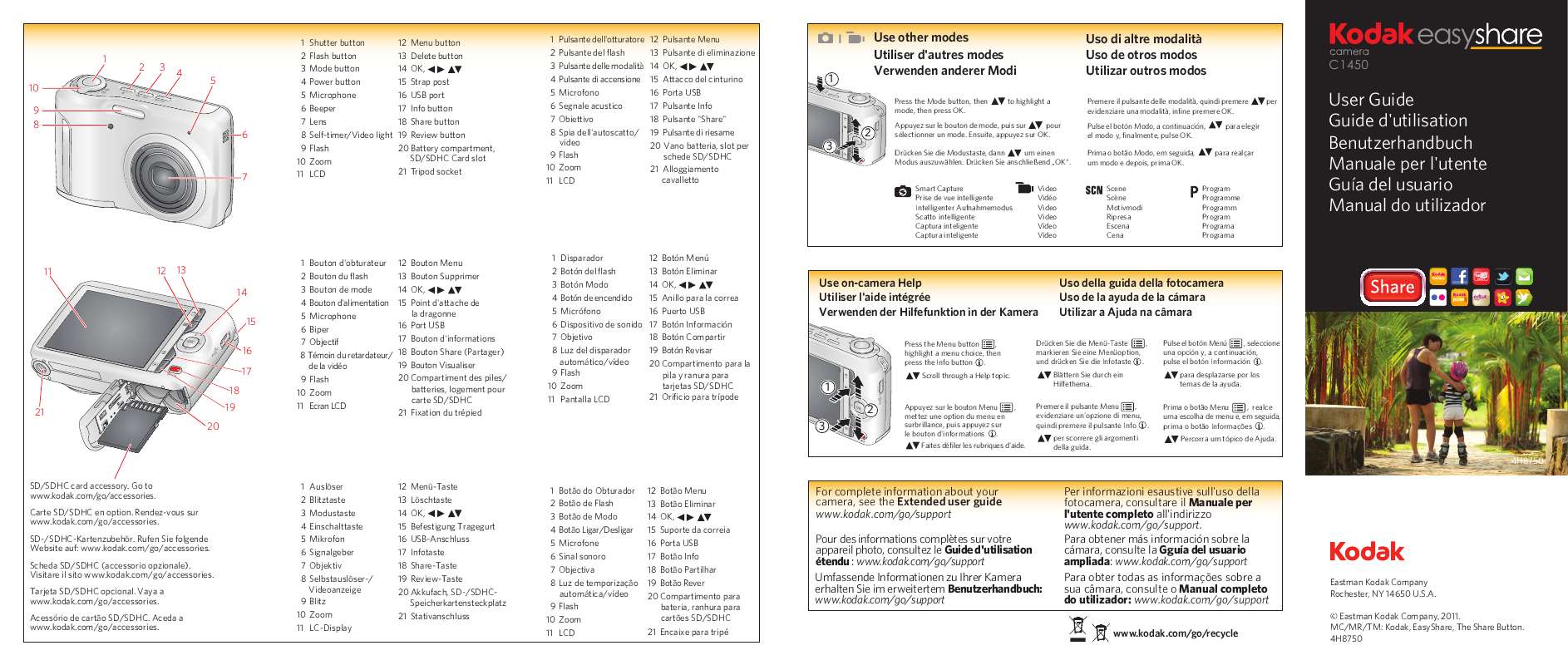 Notice KODAK EASYSHARE M583 appareil photo Trouver une solution à un
