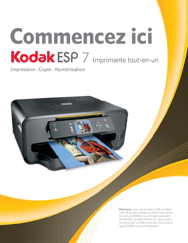 kodak esp 7 all in one printer software