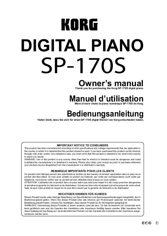 Notice Korg Sp170s Autoradio Trouver Une Solution A Un Probleme Korg Sp170s Mode D Emploi Korg Sp170s Francais Notice Korg Sp170s Autoradio Trouver Une Solution A Un Probleme Korg Sp170s Mode D Emploi Korg Sp170s Francais