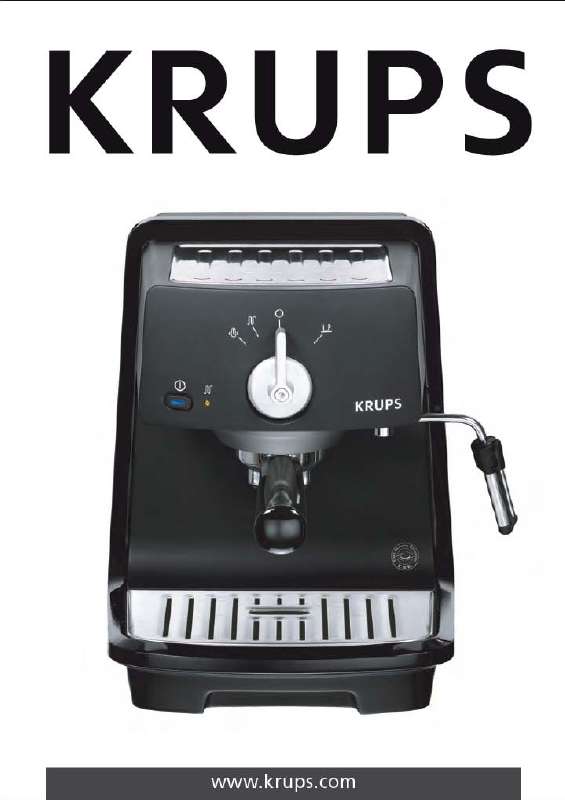 Mode d'emploi KRUPS XP 4000