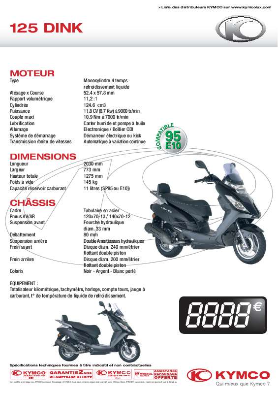 Kymco Dink Street 125 Probleme