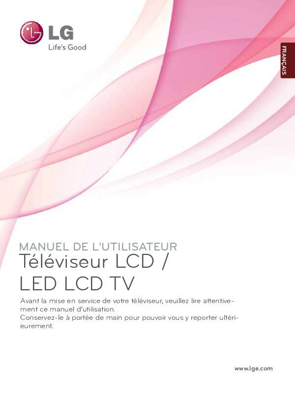 Mode d'emploi LG 32LE5000