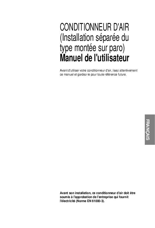 Mode d'emploi LG C24AWB