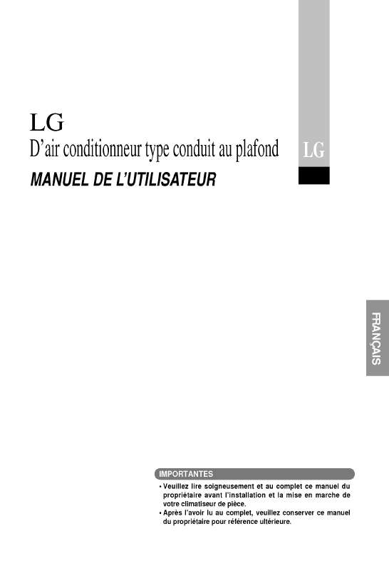 Mode d'emploi LG UB48AH NEA