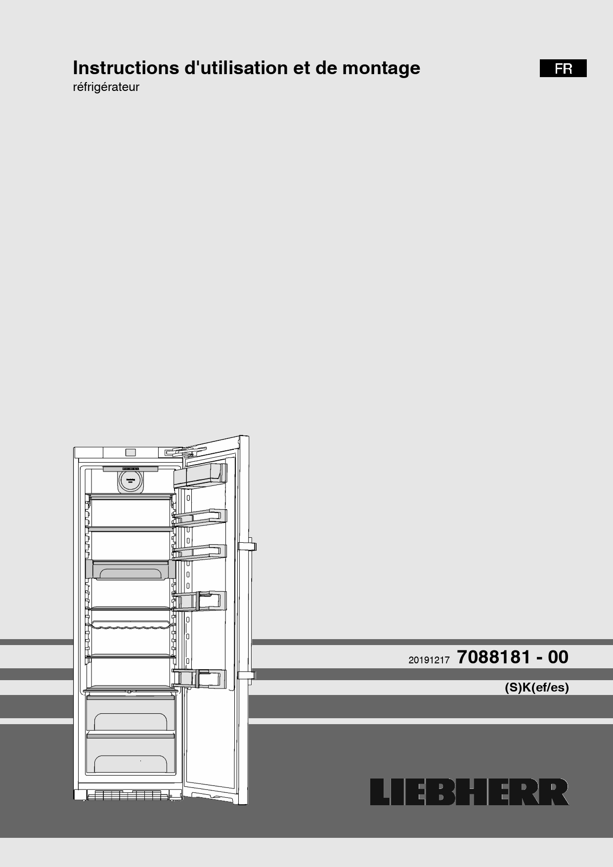 Notice réfrigérateur LIEBHERR K3730 20 Trouver une solution à un problème LIEBHERR K3730 20 mode