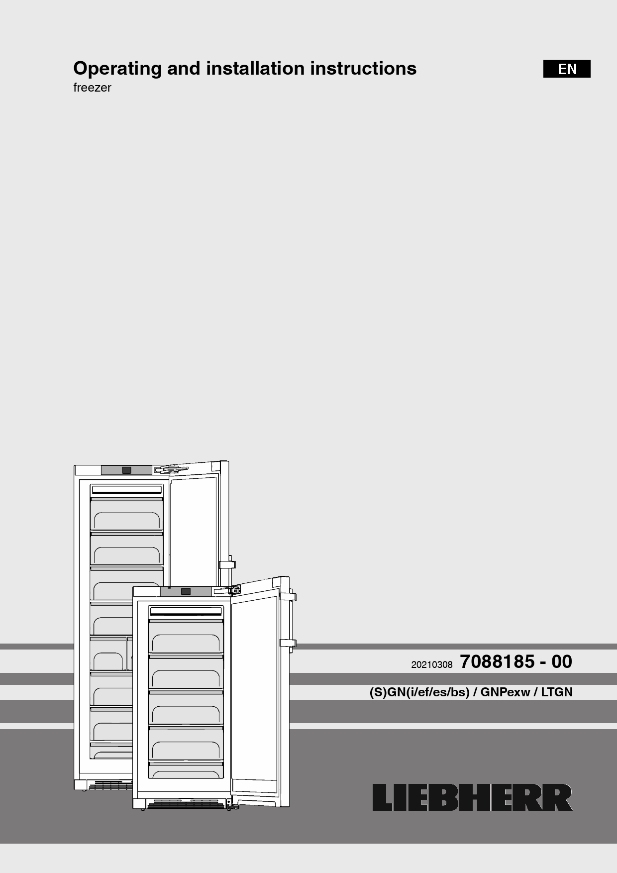Notice congélateur LIEBHERR SGNBS4385 Trouver une solution à un — free download