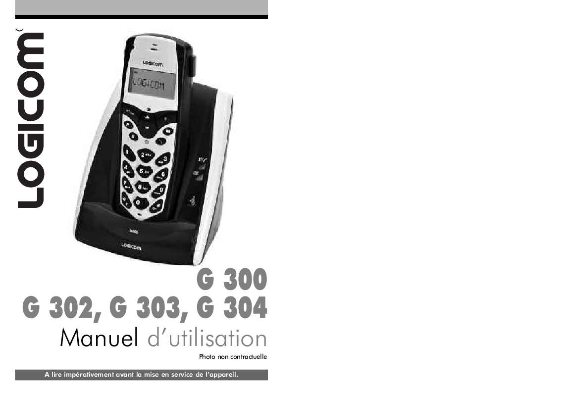Notice LOGICOM G303 - téléphone portable Trouver une solution à un