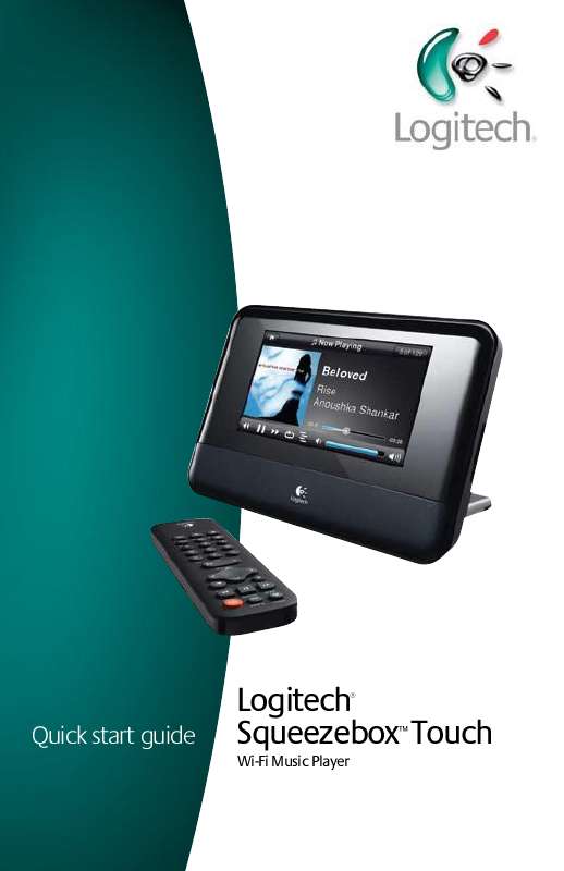 Notice LOGITECH SQUEEZEBOX TOUCH enceinte Trouver une solution à un problème LOGITECH