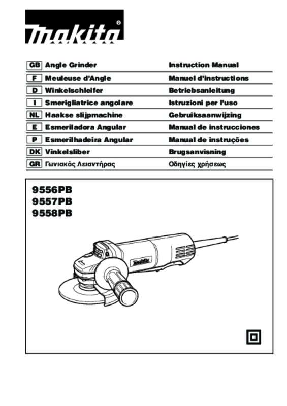 Notice MAKITA 9557PB Trouver une solution à un problème MAKITA 9557PB