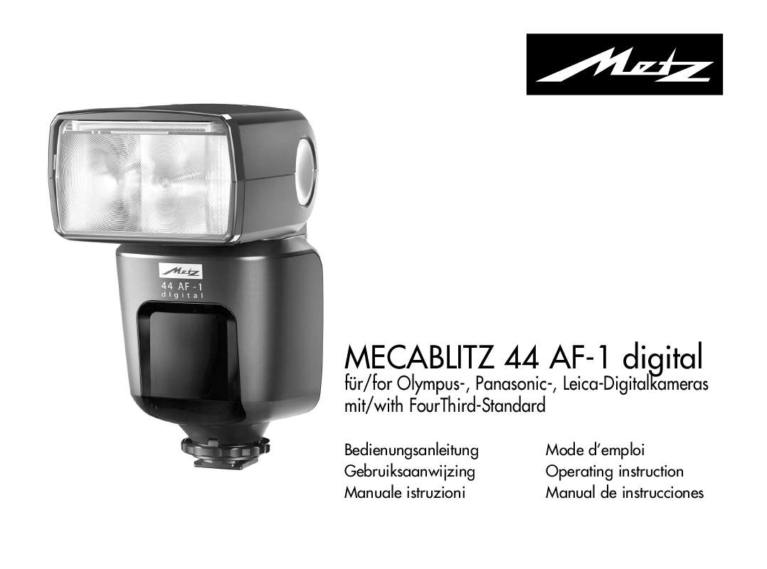 Metz Flash Nikon Metz Mecablitz AF 44-1 Digital 