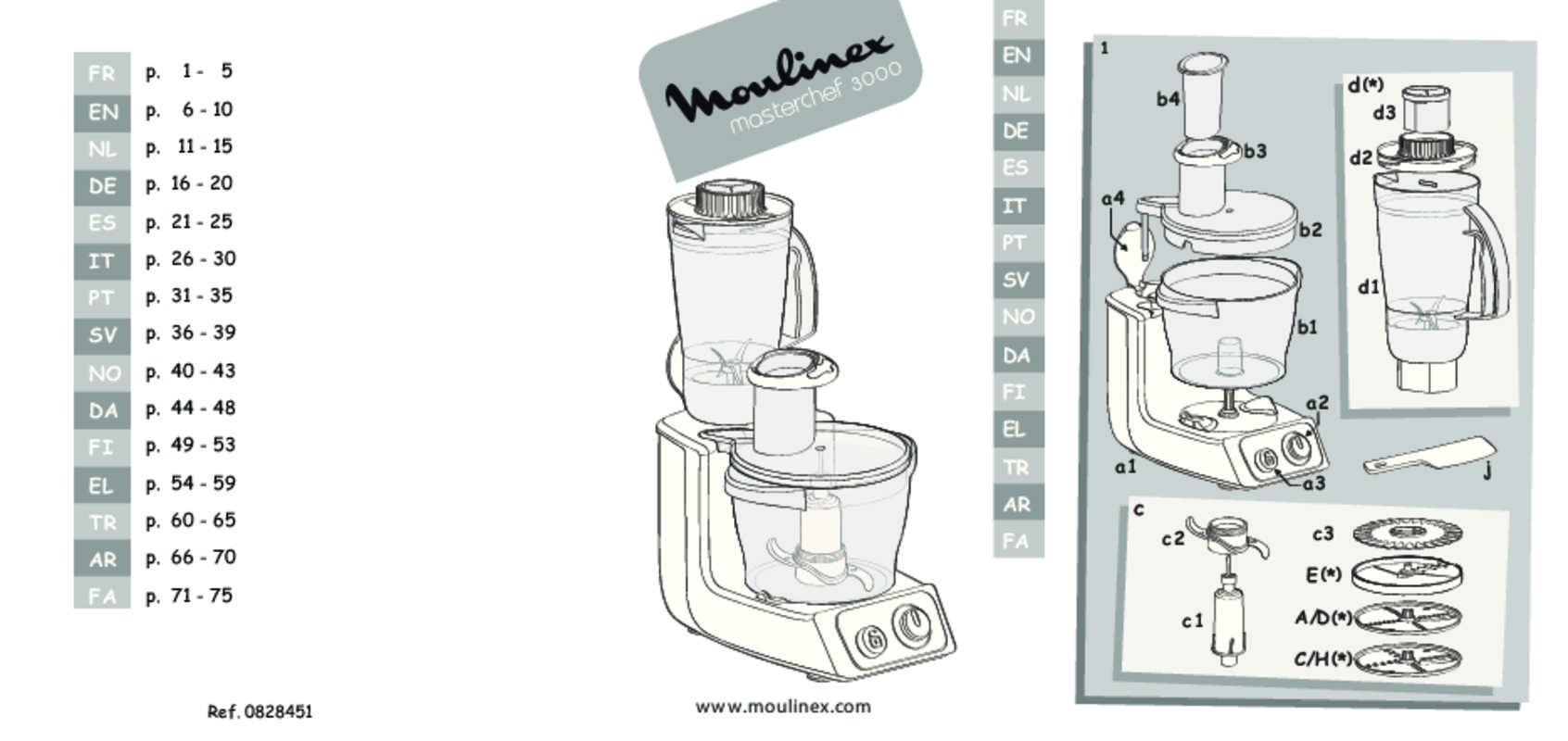 Comment Faire Fonctionner Moulinex 43 Dn.1