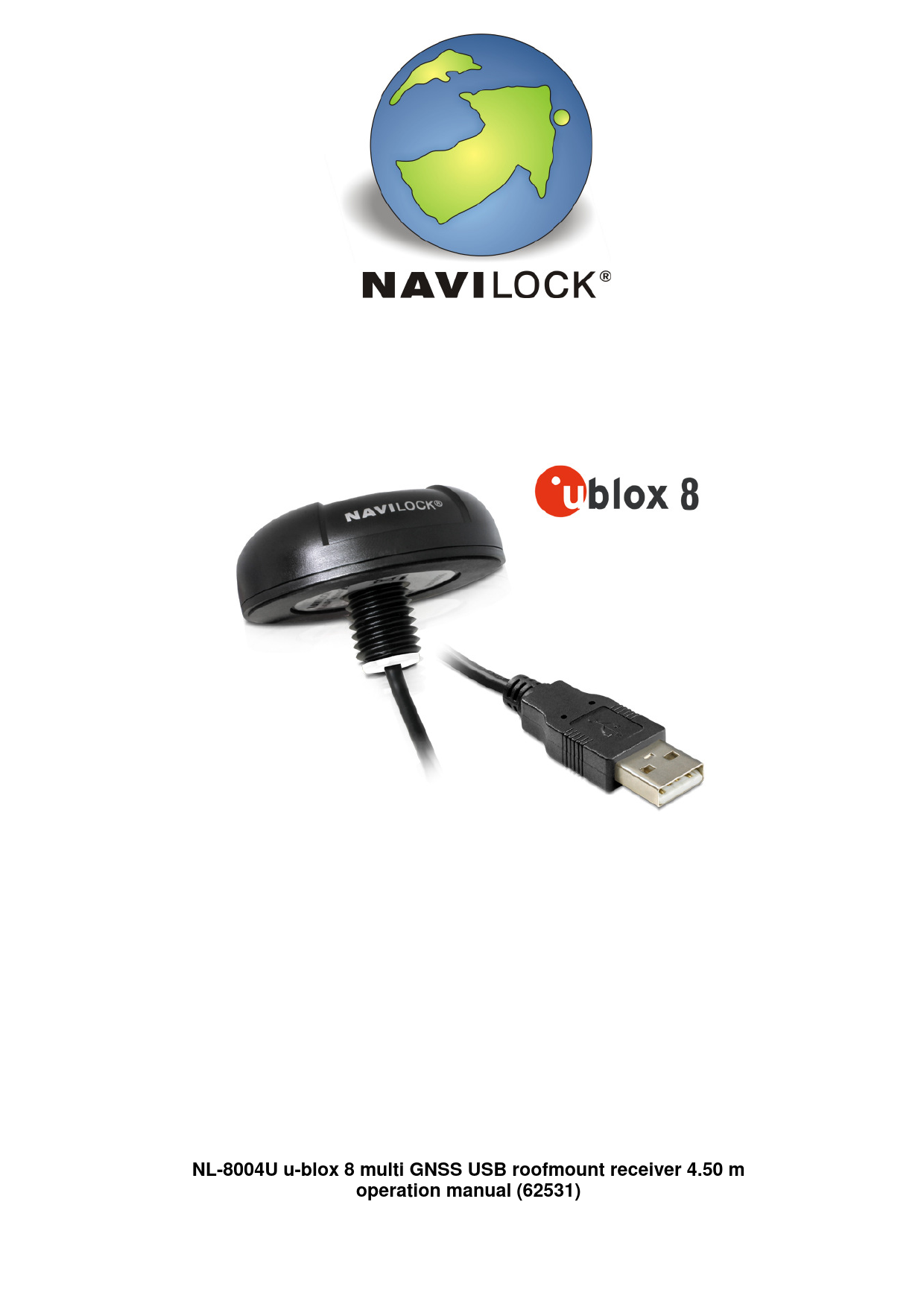 Mode d'emploi NAVILOCK NL-8004U