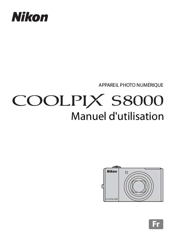 Mode d'emploi NIKON COOLPIX S8000