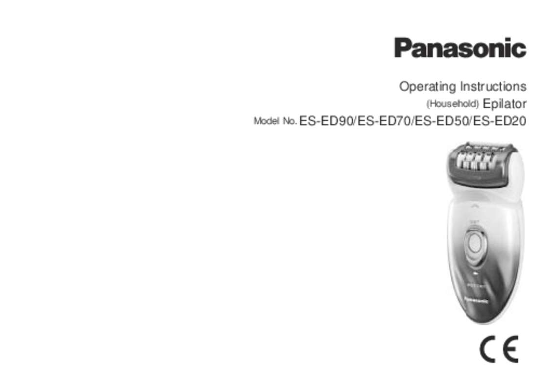 Mode d'emploi PANASONIC ES-ED90-P503 WET & DRY