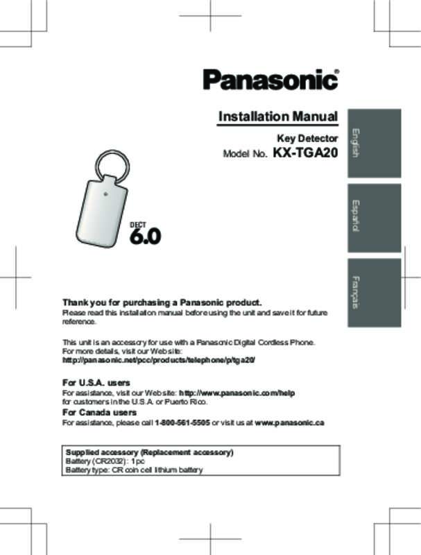 Mode d'emploi PANASONIC KX-TG6873