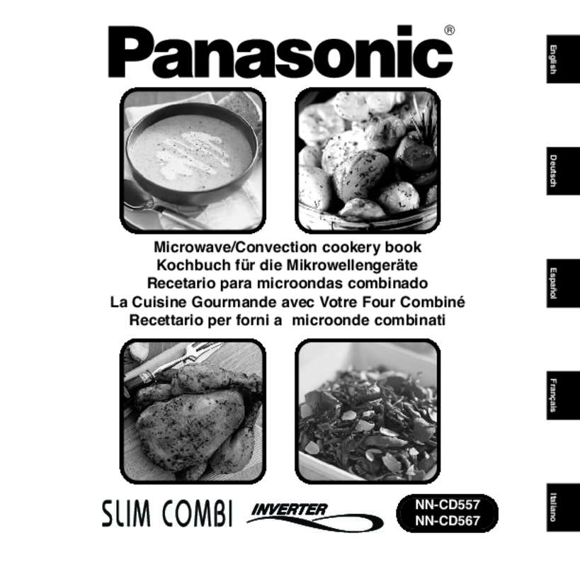 Mode d'emploi PANASONIC NN-CD557WEPG