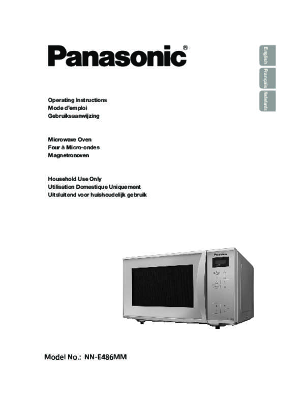 Mode d'emploi PANASONIC NNE-486MM