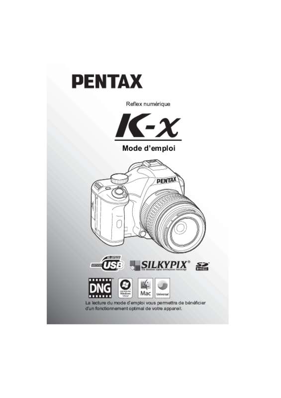 Mode d'emploi PENTAX KX