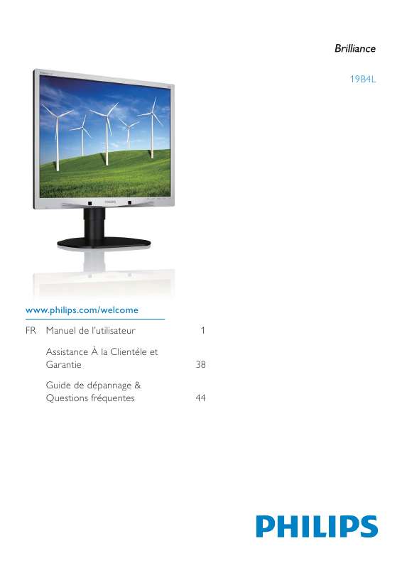 Mode d'emploi PHILIPS 19S4LCS