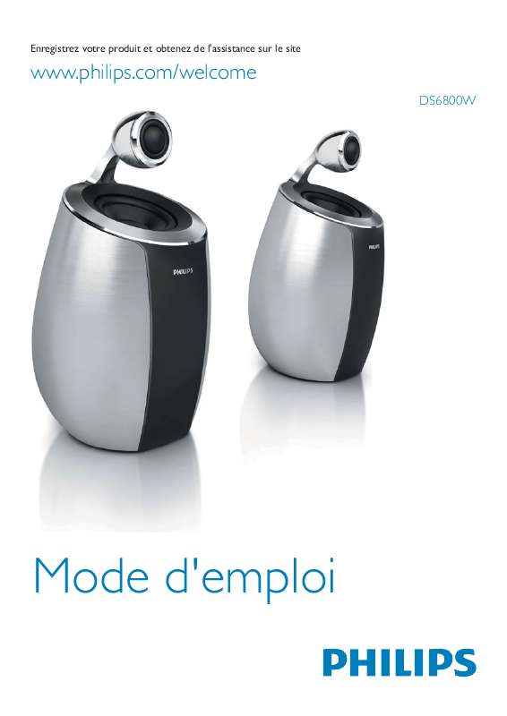 Mode d'emploi PHILIPS DS6800W