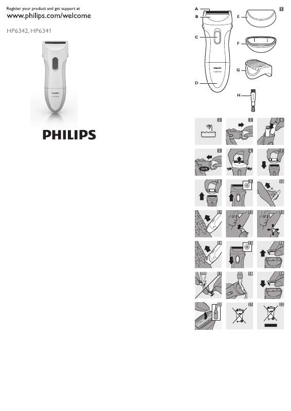 Mode d'emploi PHILIPS HP 6341