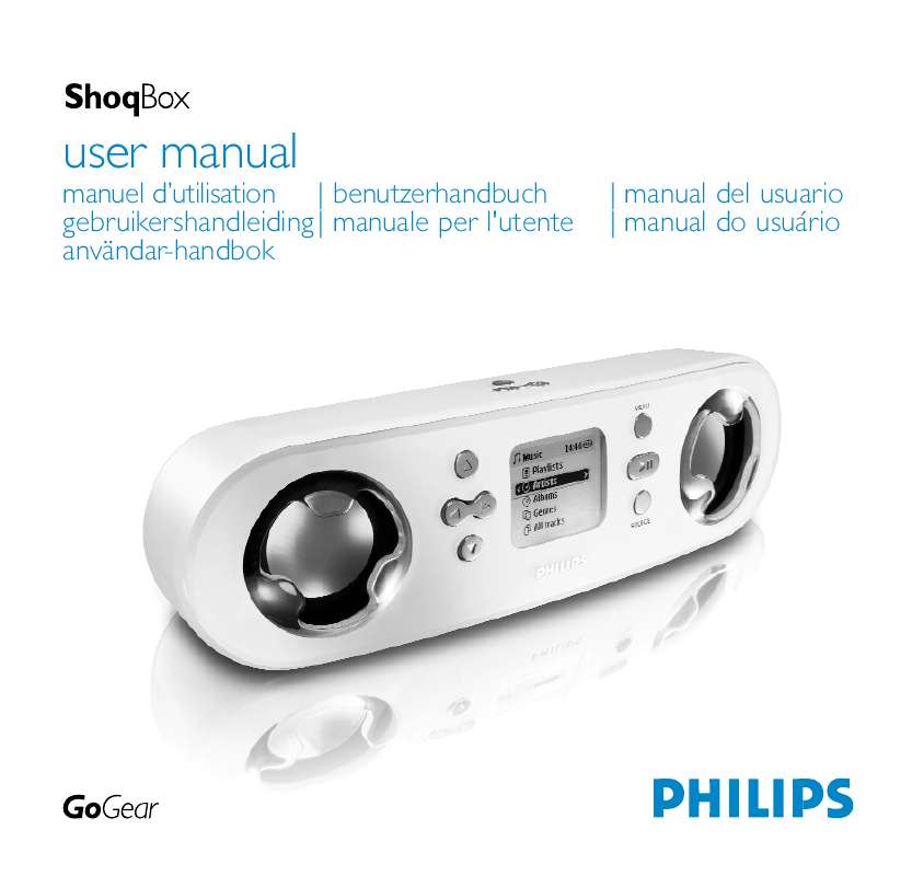 Notice PHILIPS PSS110 lecteur mp3 Trouver une solution à un problème PHILIPS PSS110 mode d