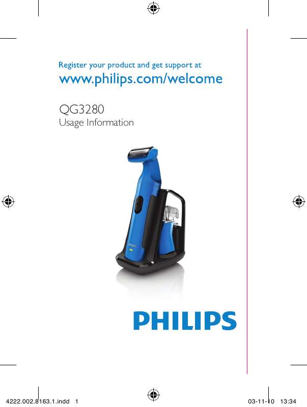Mode d'emploi PHILIPS QC5375/80