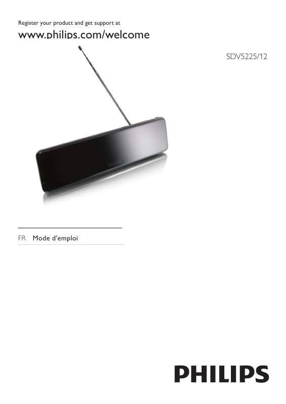Mode d'emploi PHILIPS SDV5225