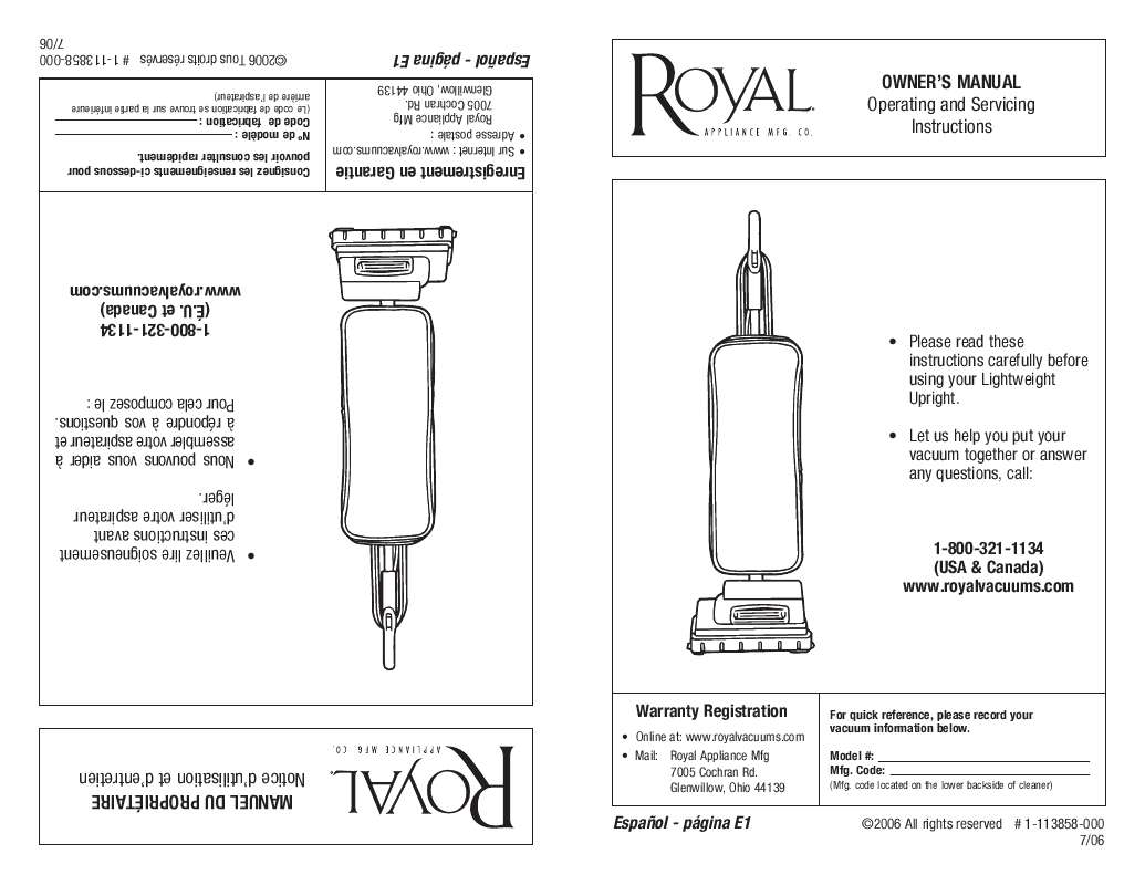 Royal Vkb Contenant En Verre Mode D'emploi