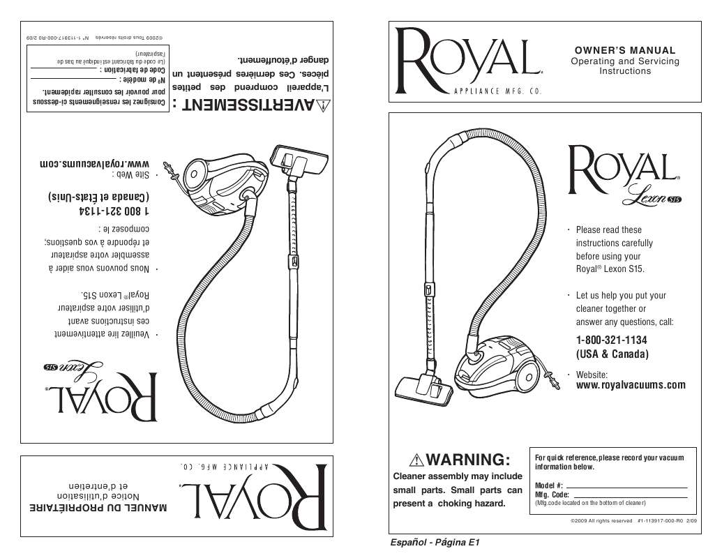 Royal Vkb Contenant En Verre Mode D'emploi