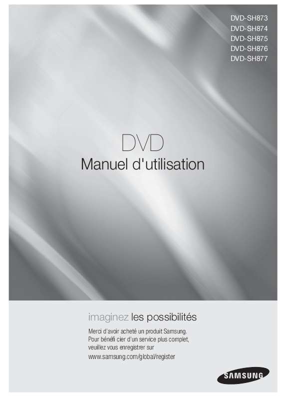 LECTEUR DVD ENREGISTREUR Graveur Samsung DVD-SH893 / HDD Disque