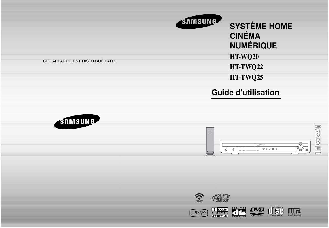 Notice Samsung Ht Wq20 Chaîne Hifi Trouver Une Solution à Un Problème