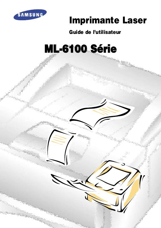 Mode d'emploi SAMSUNG ML-6100