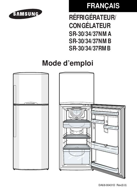 Mode d'emploi SAMSUNG SR-44NMA
