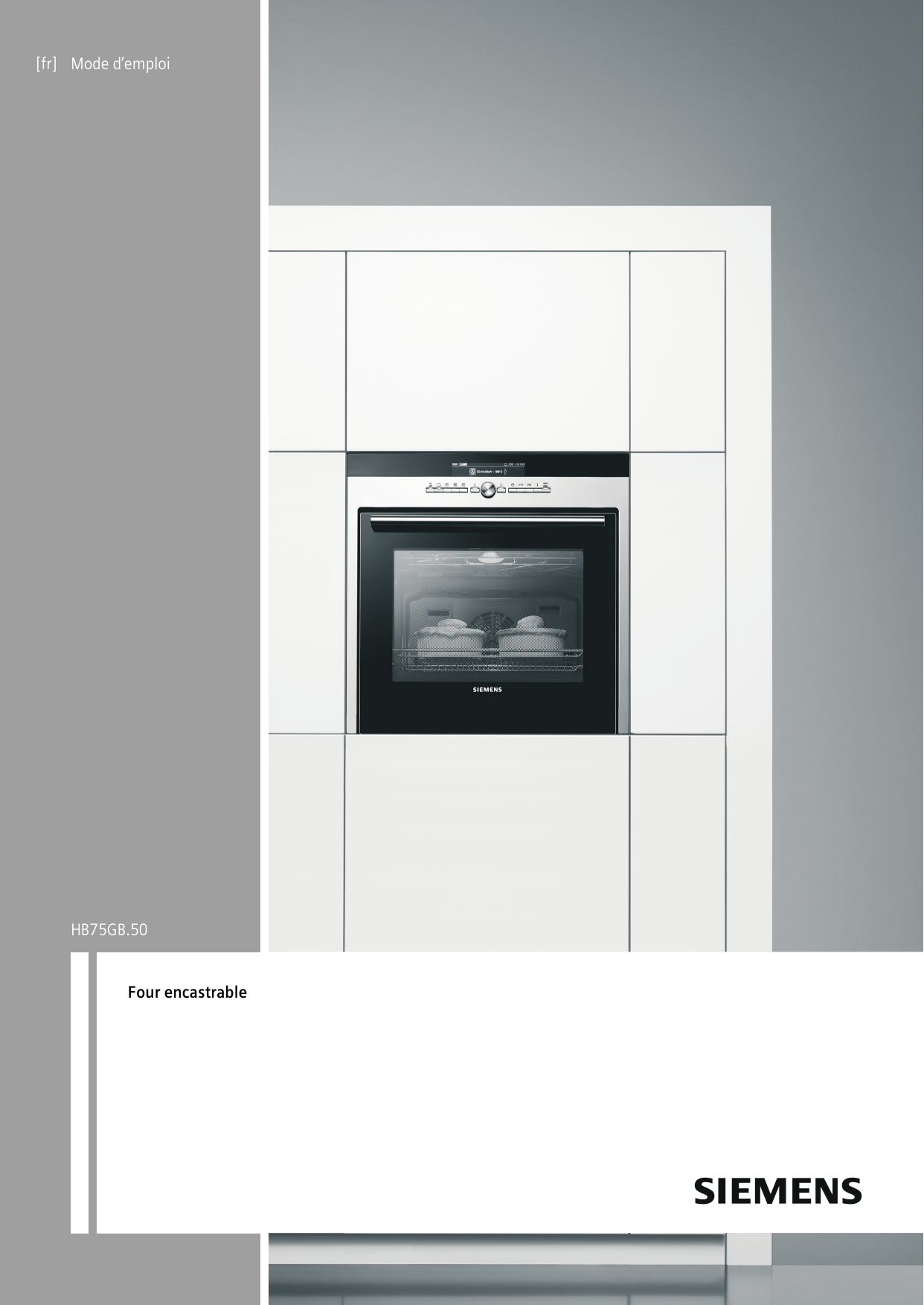 Mode d'emploi SIEMENS HB75GB550