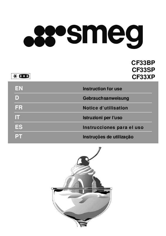 Mode d'emploi SMEG CF33XP