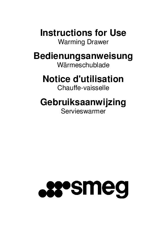 Mode d'emploi SMEG CT15SG2
