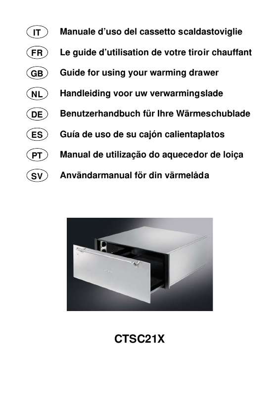 Mode d'emploi SMEG CT21X
