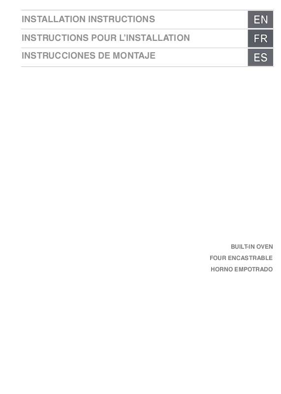Mode d'emploi SMEG DOU330X