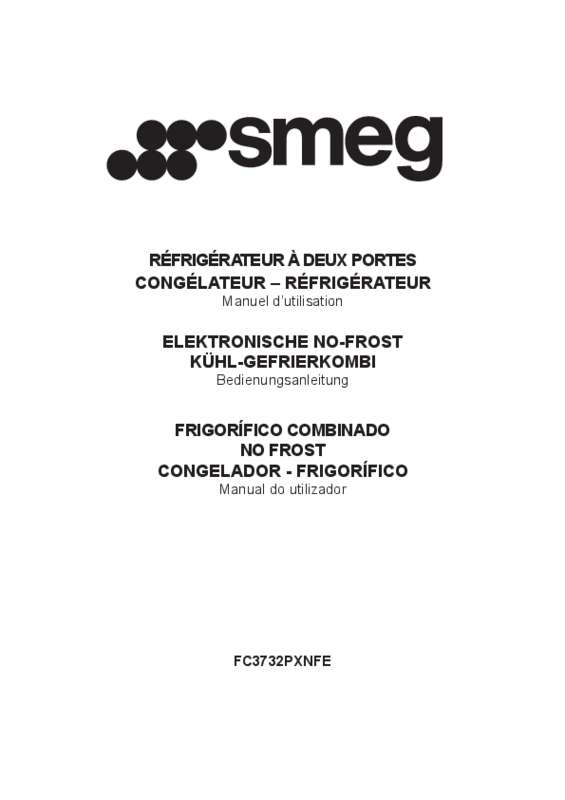 Mode d'emploi SMEG FC3732PXNFE