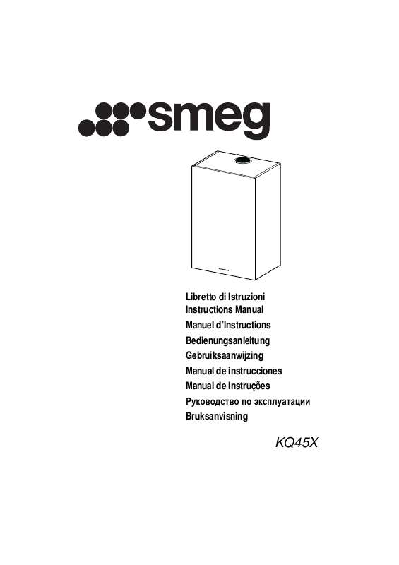 Mode d'emploi SMEG KQ45X