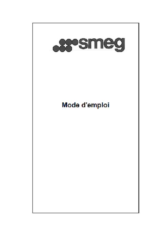 Mode d'emploi SMEG KSCF120B