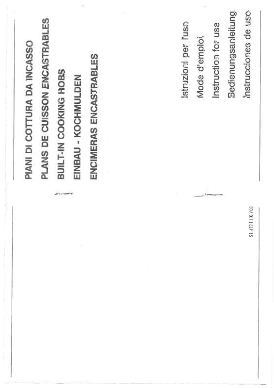 Mode d'emploi SMEG M6EB