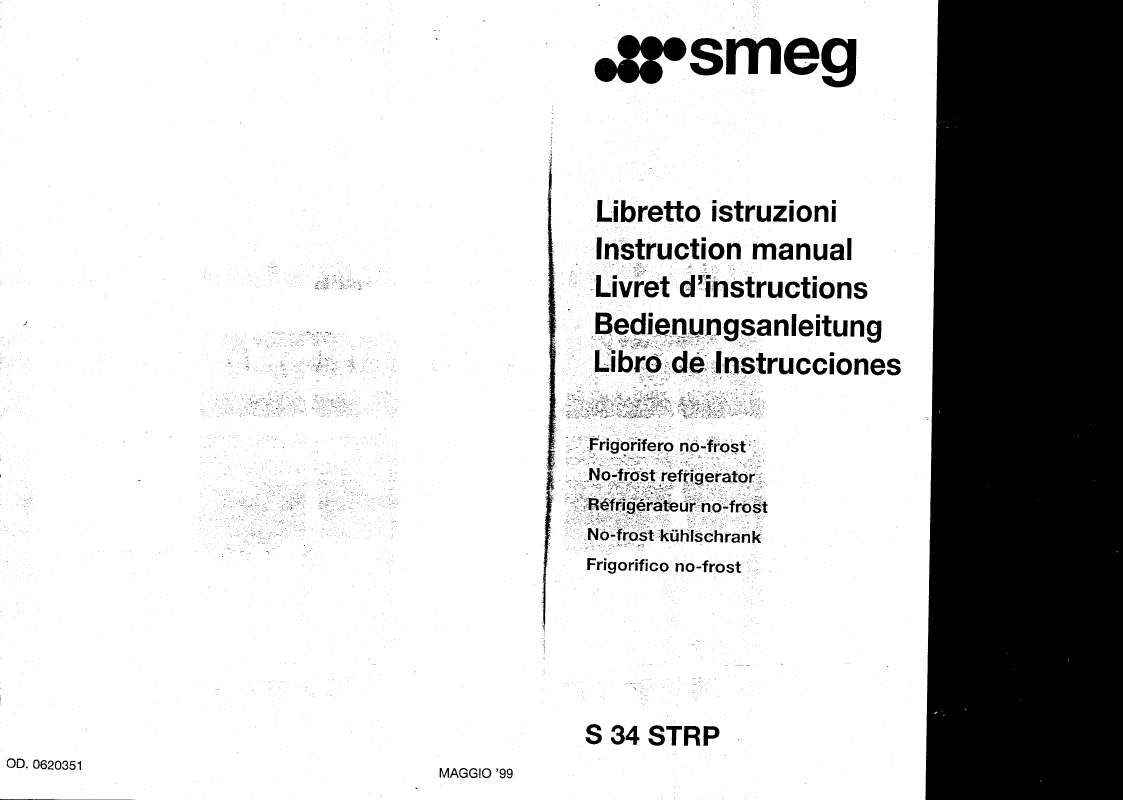 Mode d'emploi SMEG S34STRP