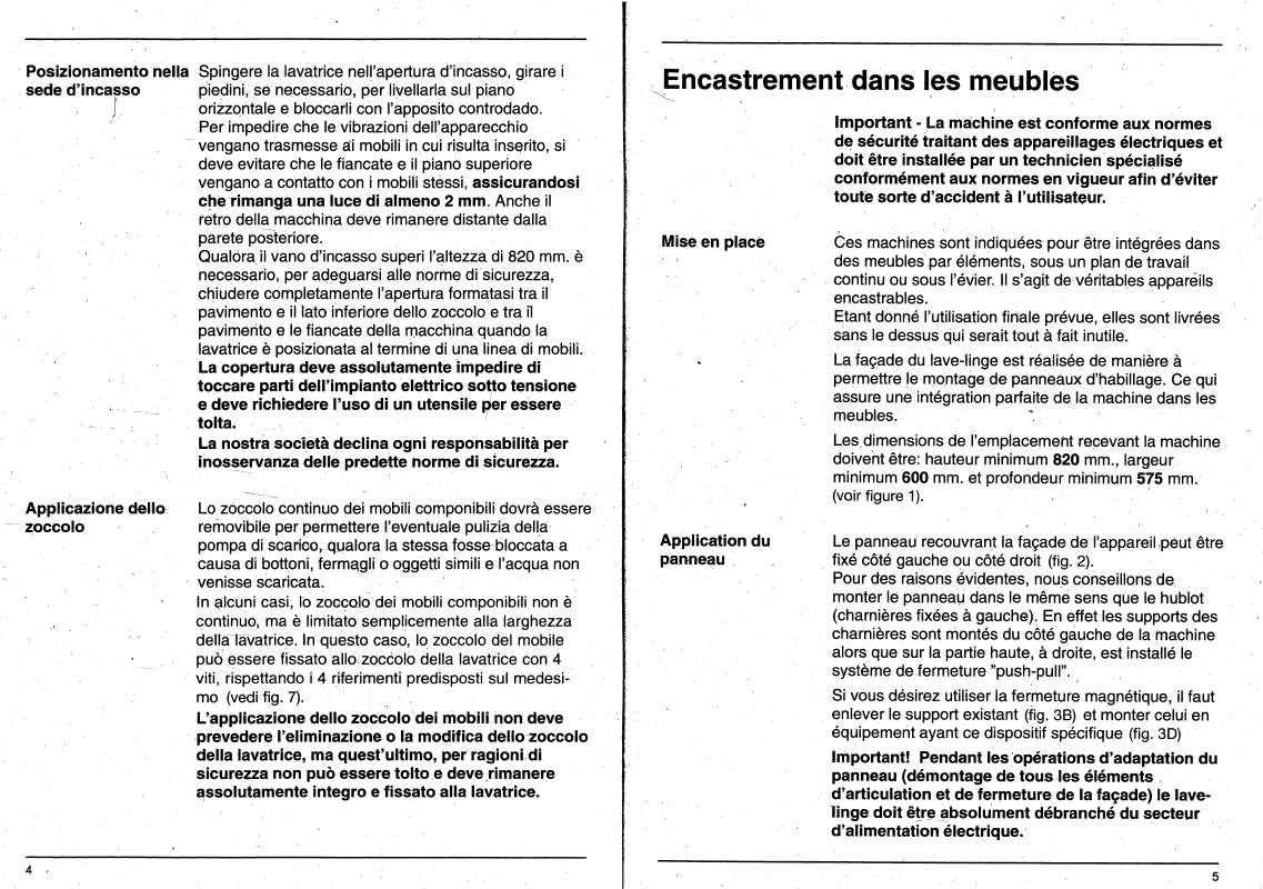 Mode d'emploi SMEG ST121SA