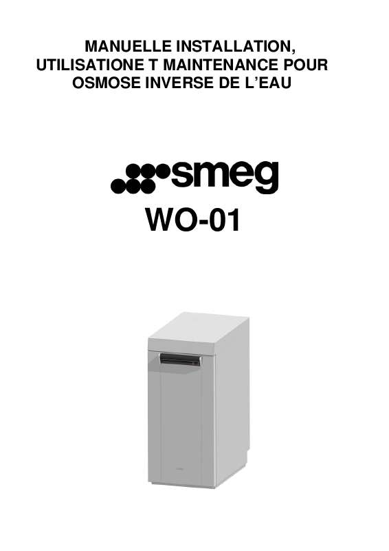 Mode d'emploi SMEG WO-01
