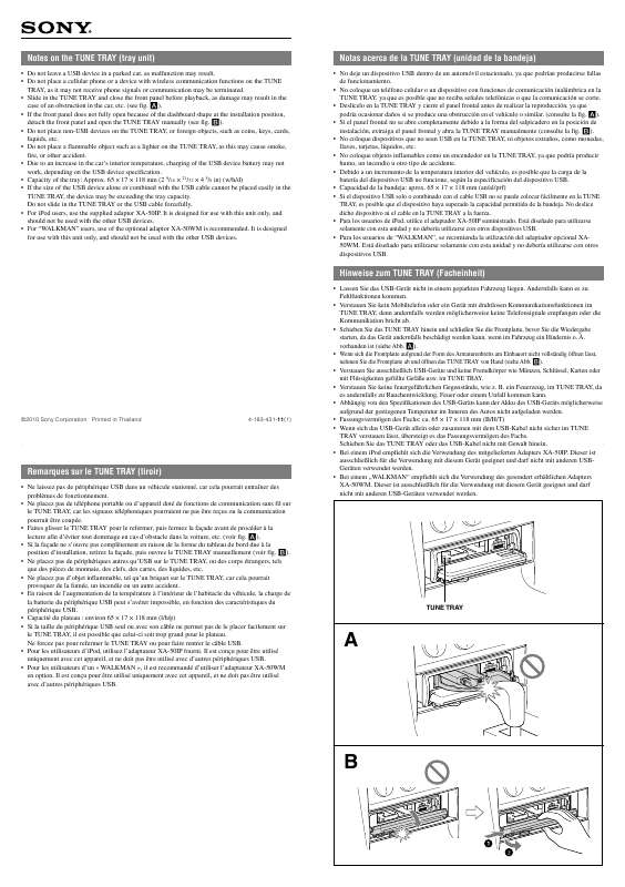 Notice SONY DSXS310BTX Trouver une solution à un problème SONY DSX