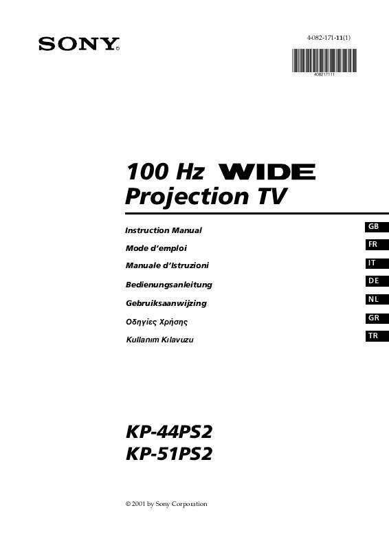 Telecomando SimplyAll compatibile con Sony KP-44PS2